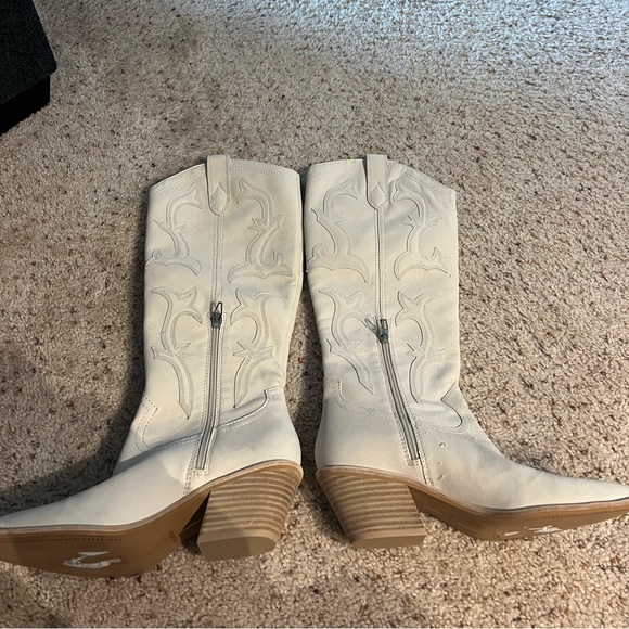 Dolce Vita Samare Western Cowboy Cowgirl Boots - Picture 4 of 6